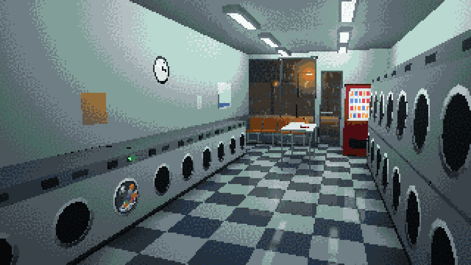 Laundromat, 3 AM