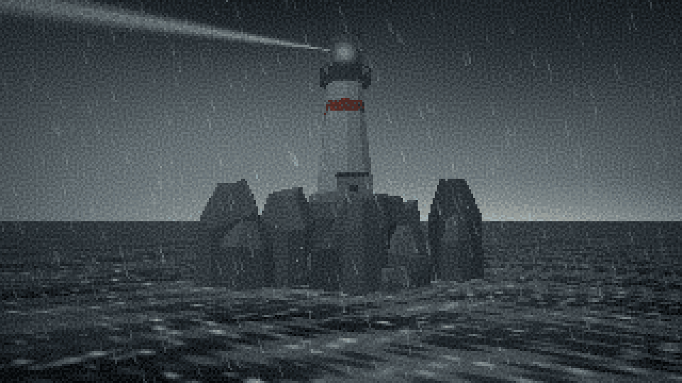 Lighthouse in the Storm