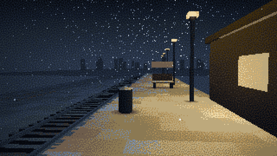 Snowy Station