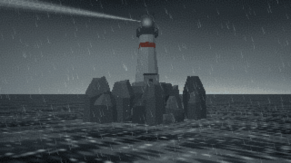 Lighthouse in the Storm
