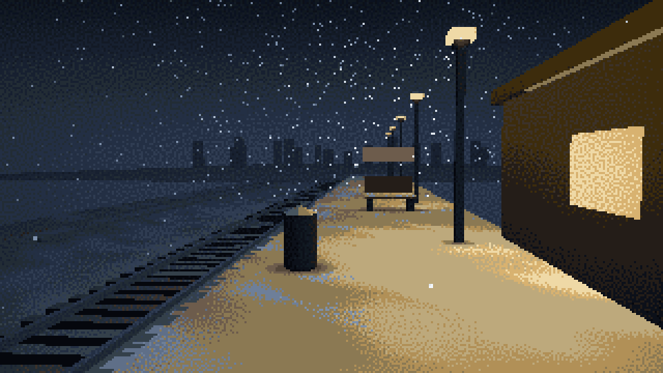 Snowy Station