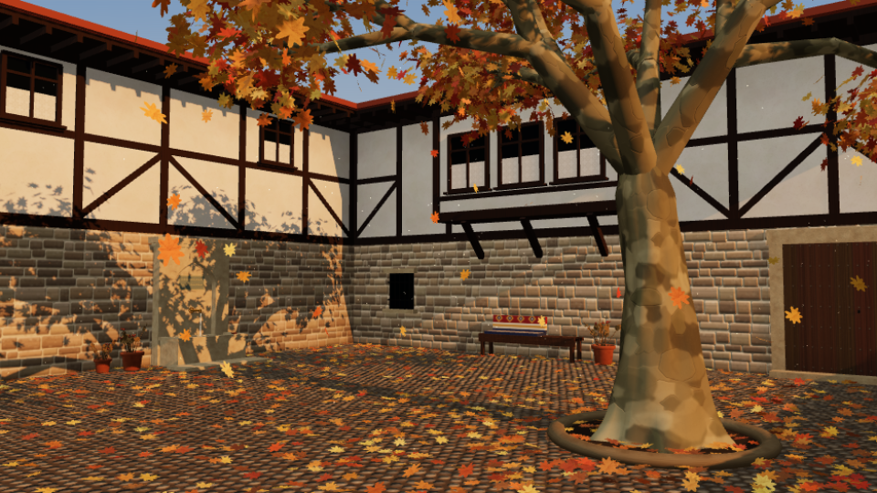 Autumn Courtyard