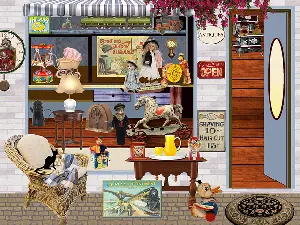 antiques shop